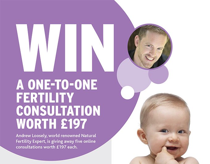 Andrew Loosely Win A One To One Fertility Consultation with Fertility Road