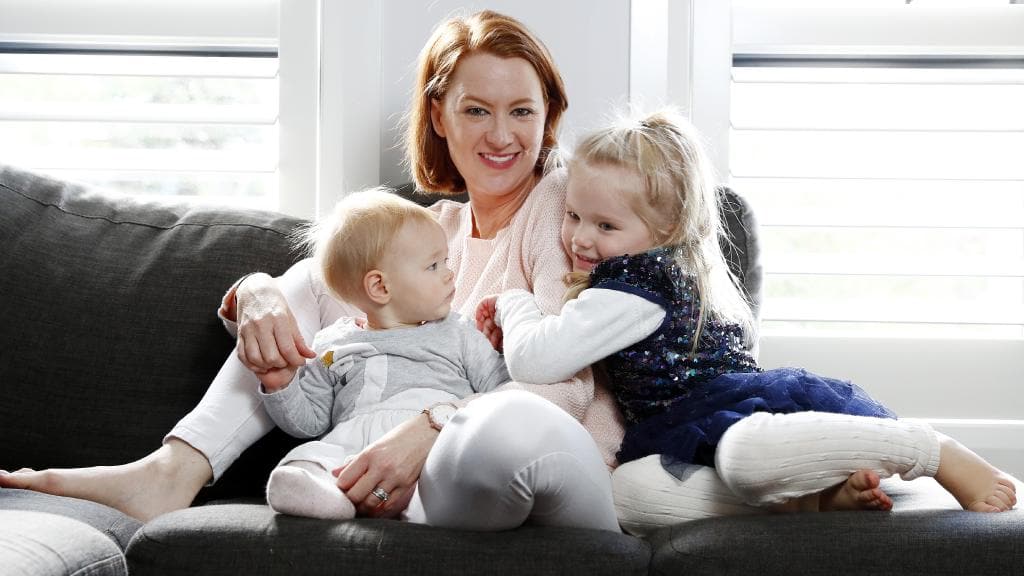 Sydney hospitals push baby lifeline for women under 40 Rebecca Tos, pictured with her kid Scarlett and Mahli, welcomes any plans to make IVF more avilable. Picture: Sam Ruttyn