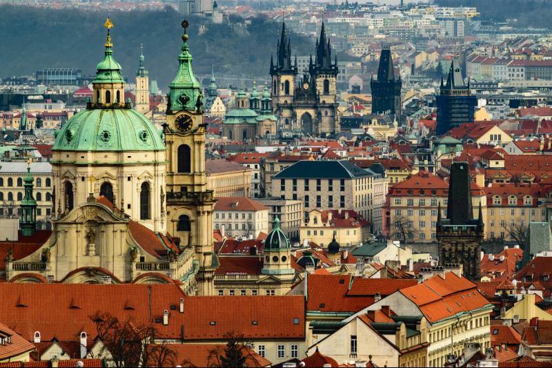 Prague: a city of a hundred spires