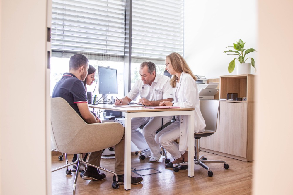 Consultation à la clinique UNICA