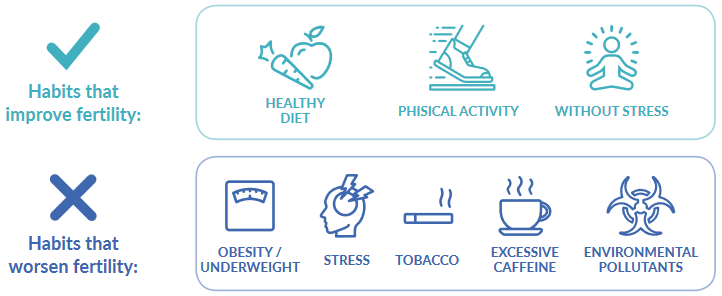 Diet and Lifestyle Habits to Improve Fertility