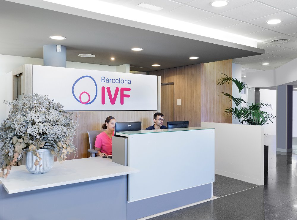 Empfang bei Barcelona IVF