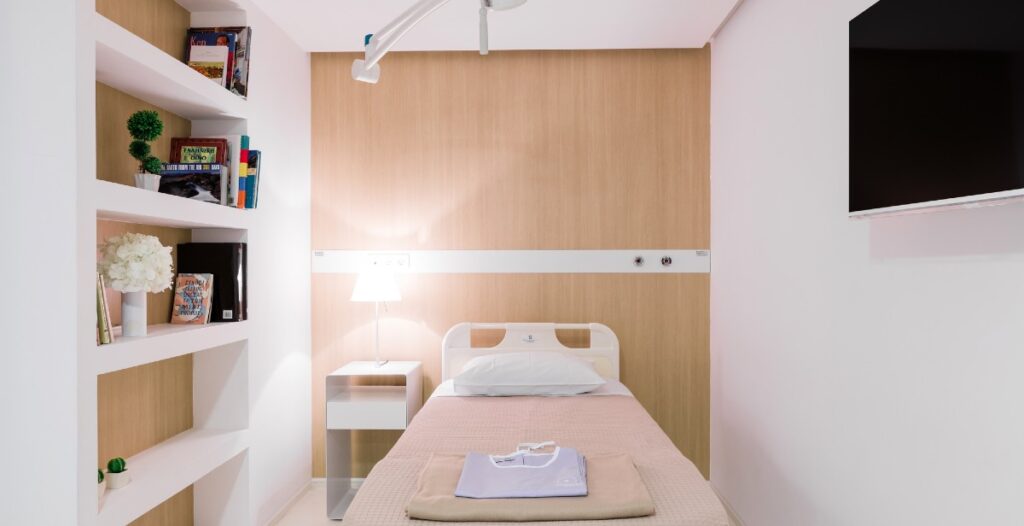 Embryoklinik - Patientenzimmer