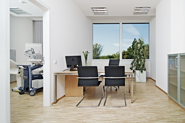 Doctor's office at IVF Cube