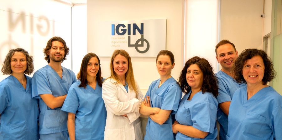 Dr Leyre Davalillo and iGin International Team