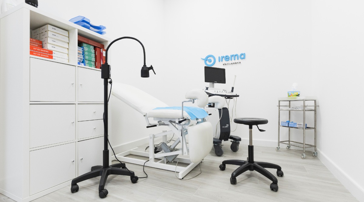 Examination room at IREMA