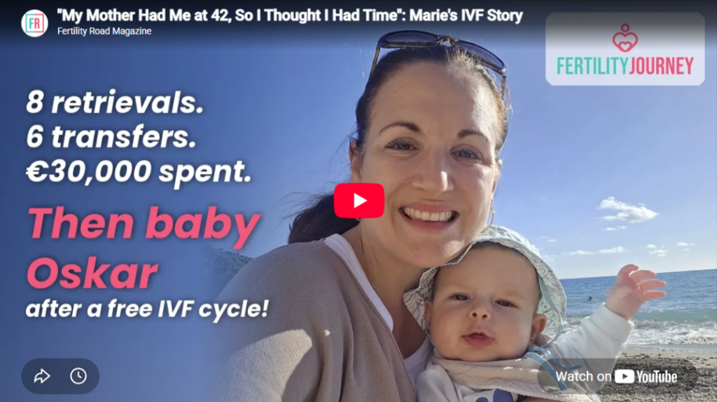 “Hearing his first cry brought tears to my eyes.” Marie welcomes beautiful baby Oskar to the world | Next Fertility IVF Prof. Zech Pilsen 3 Marie Fertility Journey