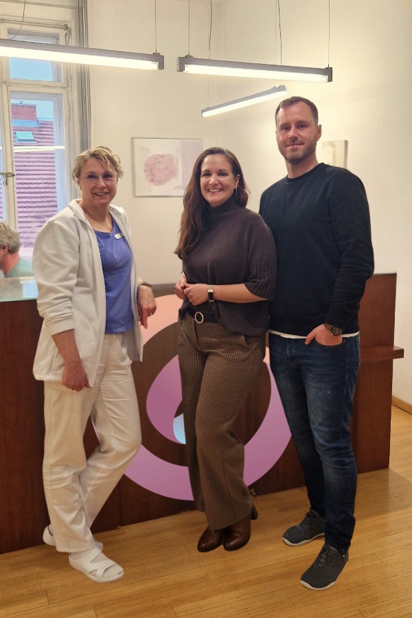 First visit to Next Fertility IVF Prof. Zech for Marie and Bartosz